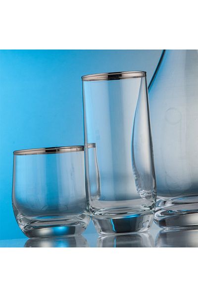 KCD Platinum Bolera 49 Piece Glass Set