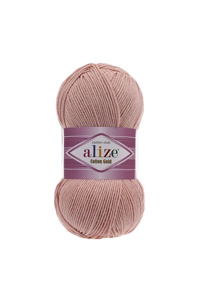 Alize Βαμβακερό χρυσό νήμα Amigurumi Νήμα πλεξίματος χεριών 100 gr Βαμβακερό νήμα.πούδρα-161-βαμβάκι+ακρυλικό νήμα πλεξίματος