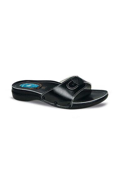 Ceyo Women's Black Orthopedic Slippers 6500-1