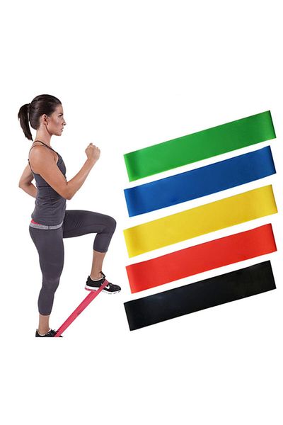 Gymo Pilates Set of 5 Latex Resistance Bands