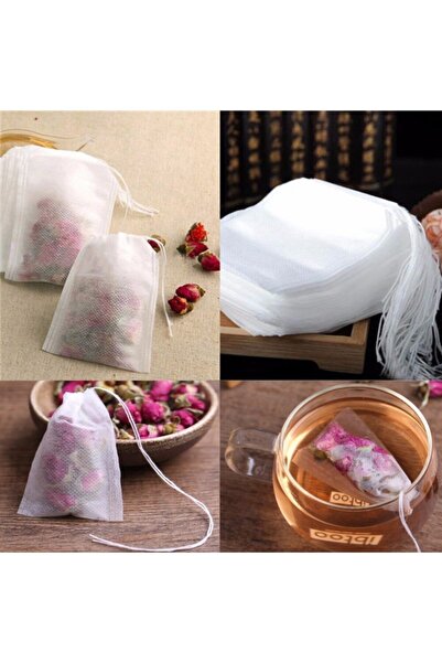 TALAY Ipli Sallama Çay & Filtre Kahve Poşeti 100lü Paket 8x10 Cm