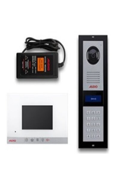 AUDİO Audio Görüntülü Diafon Paketi - 6 Daire - 3002 Zil Paneli - 1180 Diafon