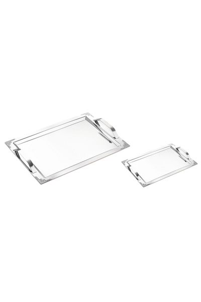 ÖzSa Home Hürrem Stainless Steel Double Tray