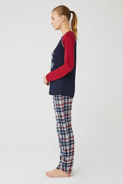 Mod Collection Set de pijamale de damă bordeaux