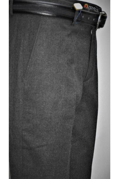 Ege Erkek Giyim Pantalon Kışlık Klasik Koyu Gri