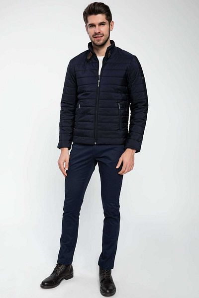 DeFacto Men's Navy Blue Puffer Jacket - J0227Az.18Au.Nv64