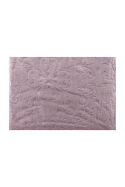 Özdilek Double Trendy Embos Blanket Light Lilac