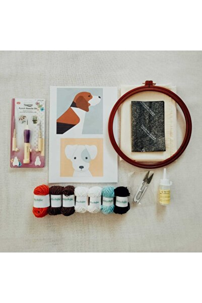 Dafne Dükkan Dafne Sevimli Köpek Punch Başlangıç Kiti