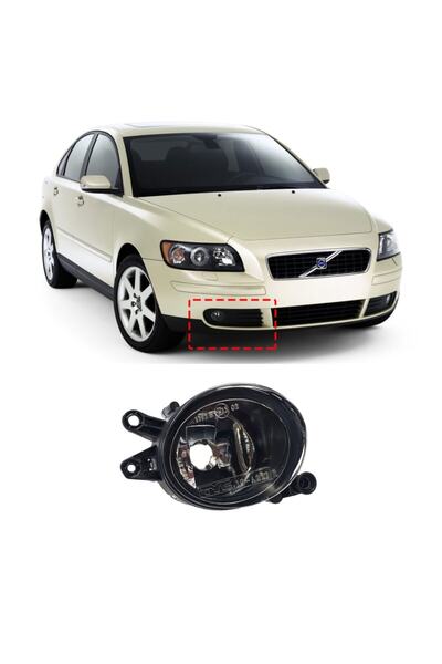 TYC Volvo S40 Sağ Sis Farı 2005 2006 2007 Sıfır Yedek Parça