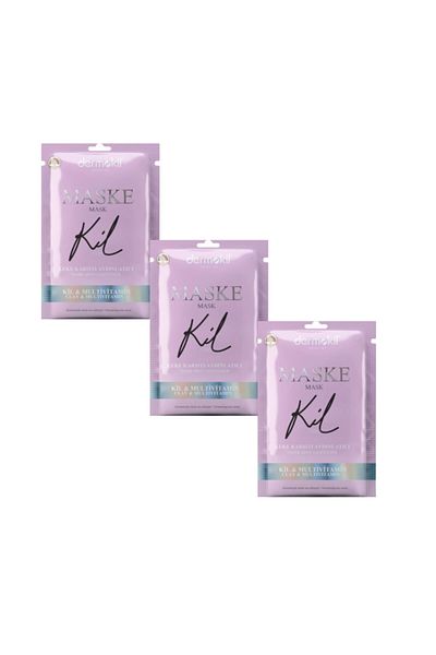 Dermokil Anti-Blemish and Brightening Mask 15 Ml * 3 Pieces