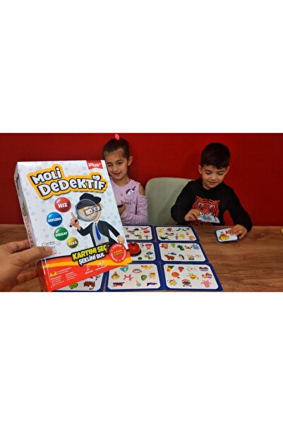 Moli Toys Moli Dedektif – 2 Oyun 1 Arada – Eğitici, Zeka Ve Strateji Oyunu