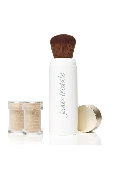 Jane Iredale Powder-me® Spf 30 Refillable Brush Dry Sunscreen -yüz Ve Vücut P...
