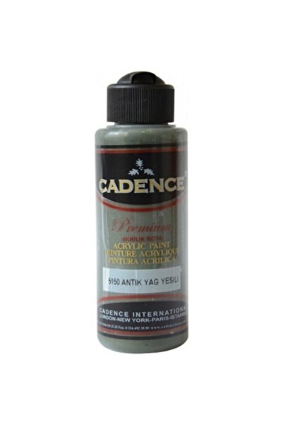 Cadence Premium Akrilik Boya 5150 Antik Yağ Yeşil 120 Ml