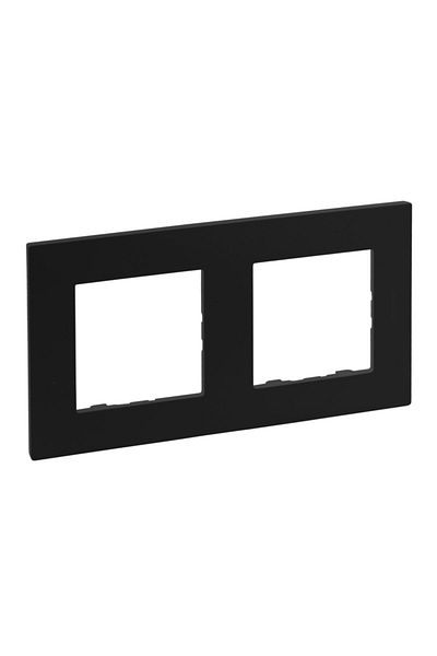 Legrand Raventi Black Double Frame