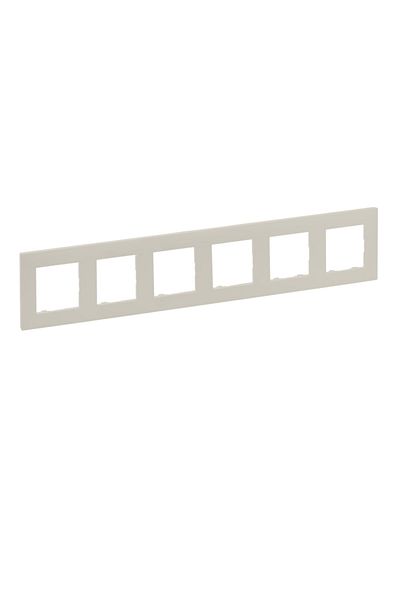 Legrand Raventi Series Six Cream Frame