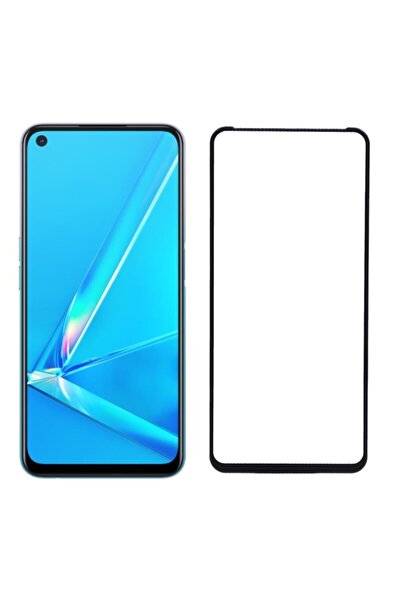 EPRO Oppo A52 Siyah Seramik Nano Ekran Koruyucu Tam Kaplayan Kırılmaz Esnek Cam