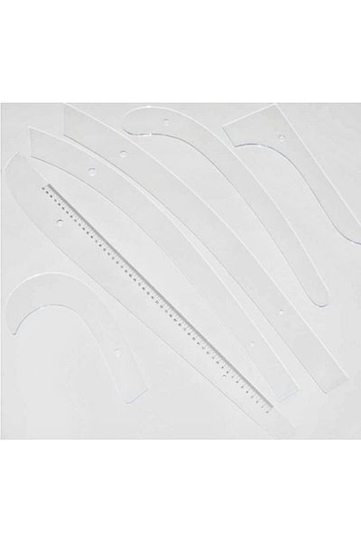 Yıldızlar Riga Ruler Set with Bag - 147