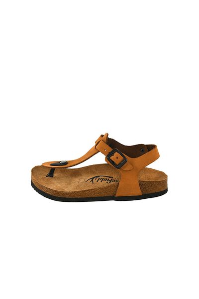 Moosefield Genuine Leather Tan Women's Sandals