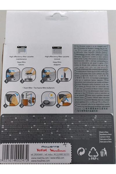 Rowenta Hepa Filter (Maintenance Kit)