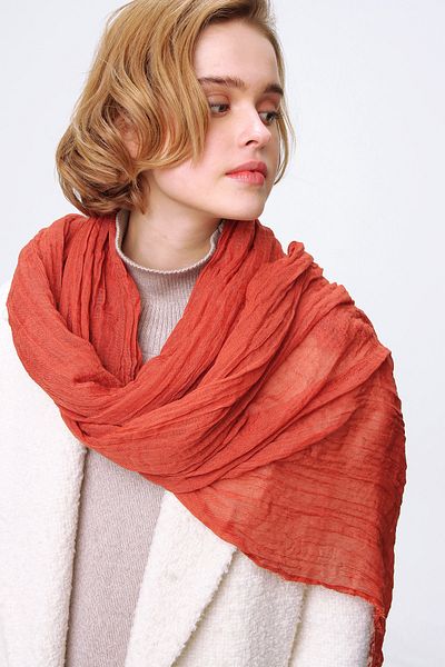 Trend Alaçatı Stili Women's Tasseled Shawl ALC-A2154