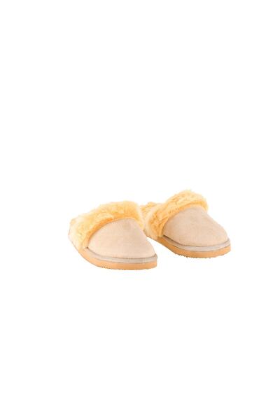 JustBow Mink Children's Slippers