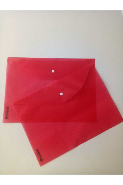 DBH SHOPPİNG 5Pcs Red A4 Snap File