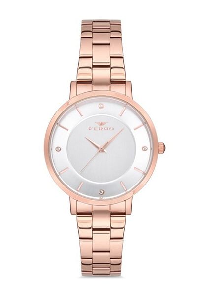 FERRO Rose Steel Cord Women Wrist Watch F21099A-C