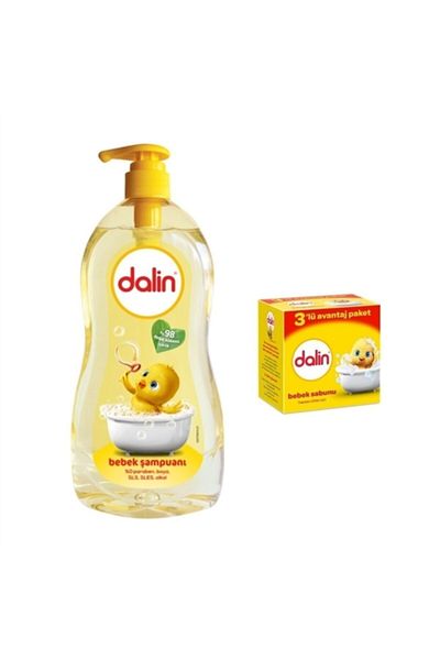 Dalin Classic Baby Shampoo and Soap - 700 ml + Set of 3 Sensitive Skin