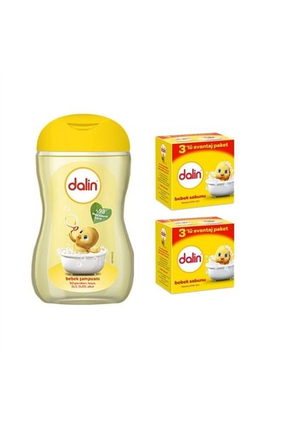 Dalin Classic Baby Shampoo and Soap - 100 ml + 6 Pack Sensitive Skin