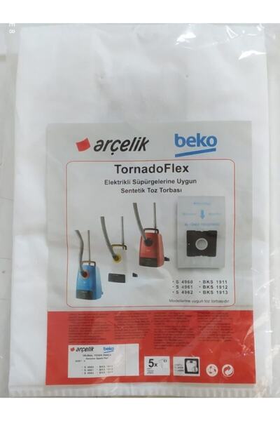 Arçelik Beko Elektirikli Süpürge Toz Torbası Tornado Flex