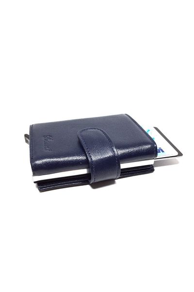 DERKON Mechanical Wallet Original Genuine Leather