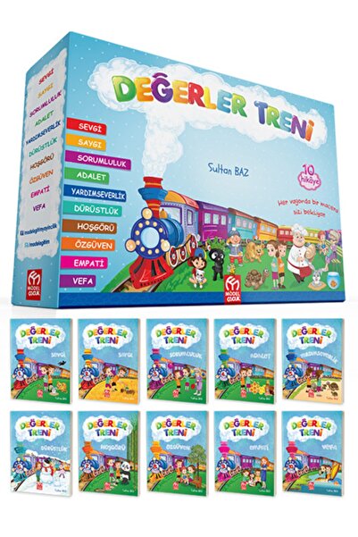 Model Yayınları Model Çocuk Değerler Treni (10 Kitap) 1 Ve 2. Sınıf