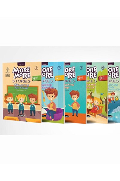Kurmay Yayınları More And More 3 Sınıf English Stories (hikayeler) 9786758000...