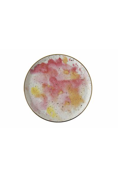 Porland Cosmos 6-Piece Patterned Flat Plate - 20cm 04alm 003388