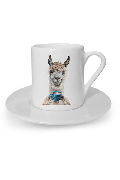 HRS Turkish Coffee Cup Coffee Time Lama