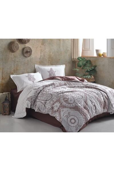 Clasy Ranforce Dört Mevsim Set Ç.k. Azka Kahve V2