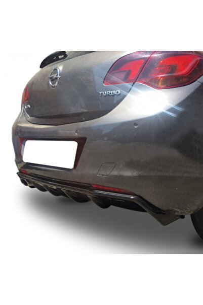 plastik body kit Opel Astra J HB (2013-2015) Uyumlu Makyajlı Arka Tampon Eki ...