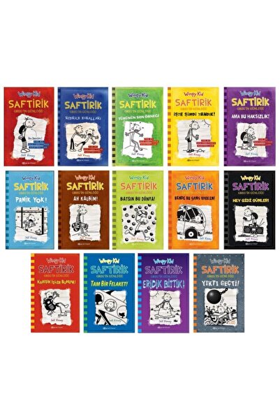 Epsilon Yayınevi Saftirik Greg'in Günlüğü 14 Kitap Set Jeff Kinney