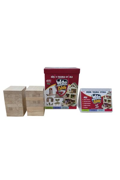 entarzlife Woo Blok Educational and Game Materials Game Blocks