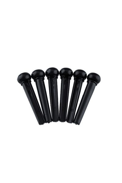 Manuel Raymond Guitar Accessory Acoustic Pin Black 6-Piece Gatpa6bk