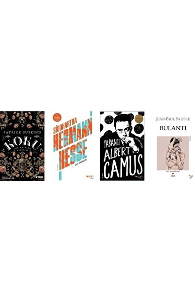 CAN Koku / Siddhartha / Yabancı / Bulantı ( 4 Kitap Set )