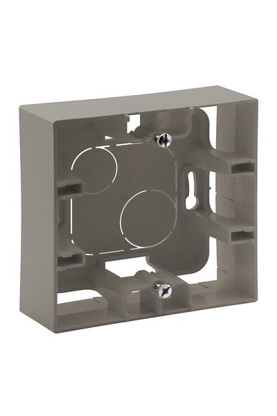 Legrand Raventi Series - Surface Mounted Bronze Case Single