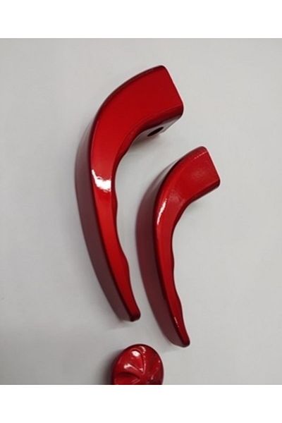 Akdeniz Candy Red Set Teapot Handle