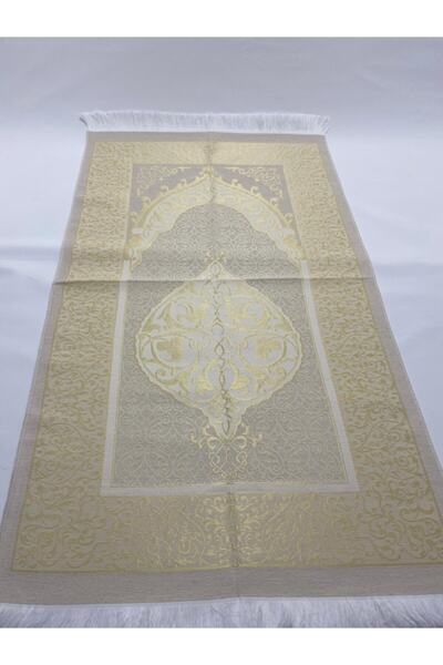 akar hac Pamuklu Tafta Seccade- Sarı