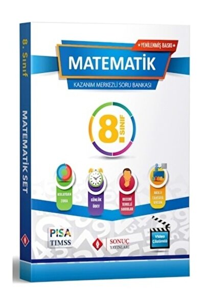 Sonuç Yayınları 8. Sınıf Lgs Matematik Modüler Set Yeni 2021