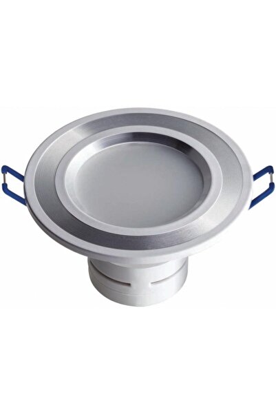 Global Kls-918 Krom Kasa 5 Watt Beyaz Işık Spot