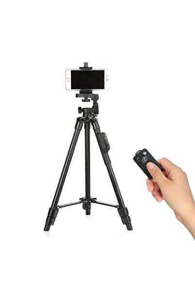 BSD GİFTED 146 Cm Telefon Ve Kamera Bluetooth Kumandalı Tripod 3388