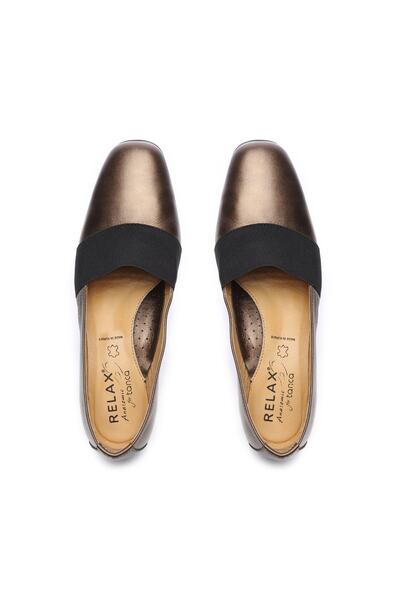 RELAX ANATOMIC Kadın Derı Mokasen & Loafer Ayakkabı 611 E6214-08 BN AYK