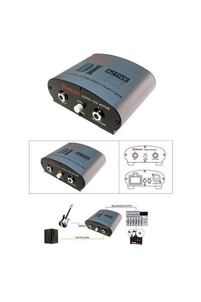 Kırlın Kirlin Dı-101x Active D Box Preamp Instrument Tool Preamp