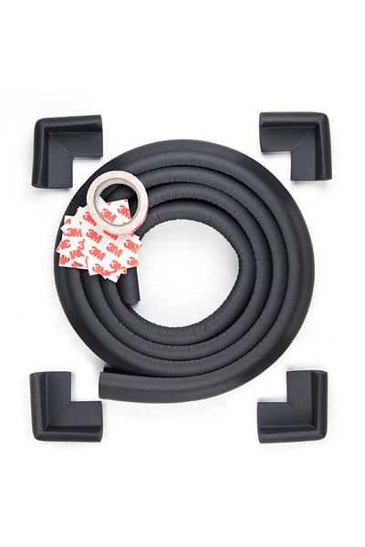 AGUBUGU BABY Slim Rubber Edge + Corner Protector Set Black